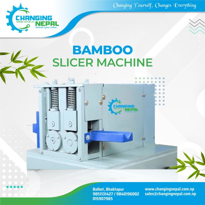 Bamboo Slicer Machine (Two Stroke)